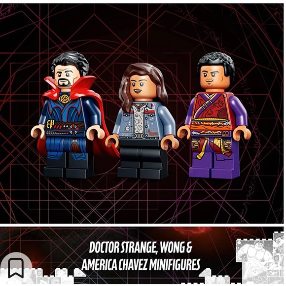 NIB Lego 76205 Doctor Strange in the Multiverse of Madness - Picture 5 of 10